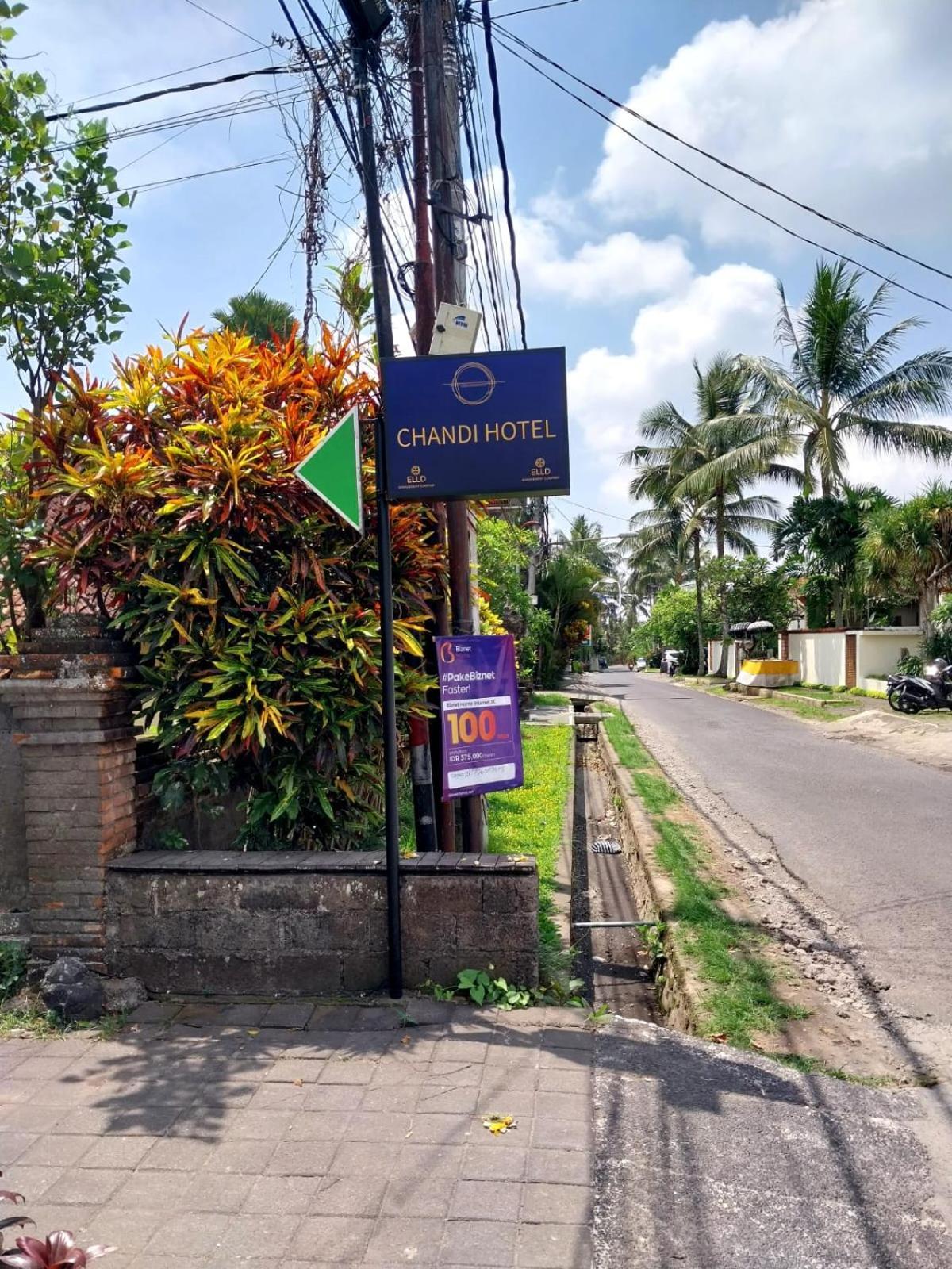 Chandi Hotel Ubud Exterior photo